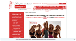 Desktop Screenshot of lenjerie-intima-triumph.ro